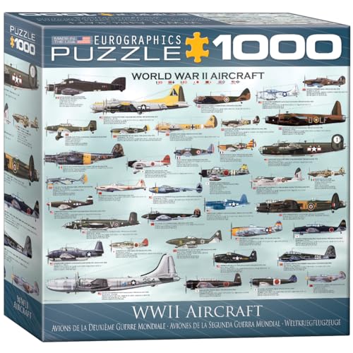 EuroGraphics WWII Aircraft 1000-piece jigsaw puzzle box