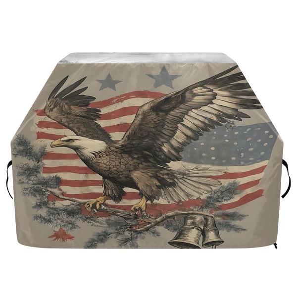 American flag grill cover 65 inch