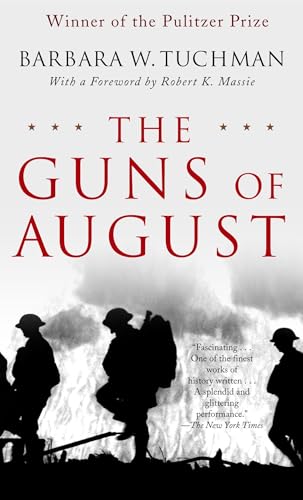 The Guns of August by Barbara Tuchman paperback