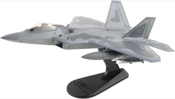 Hobby Master F-22 Raptor anniversary edition diecast model 1:72 scale