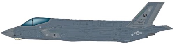 Hobby Master F-35A Lightning II diecast model 1:72 scale