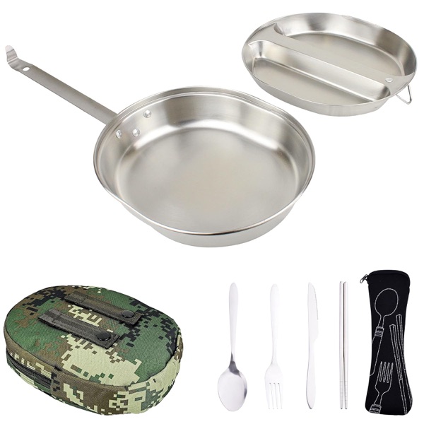 MASTIFF GEARS stainless steel military mess kit