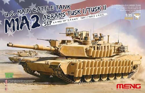 Meng 1/35 M1A2 SEP Abrams TUSK I/TUSK II model kit