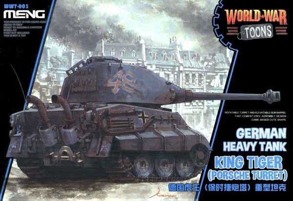 Meng World War Toons King Tiger Model Kit