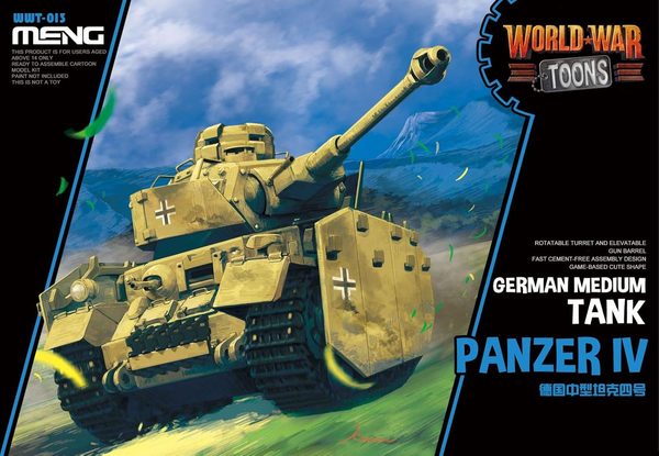 Meng World War Toons Tiger I Model Kit