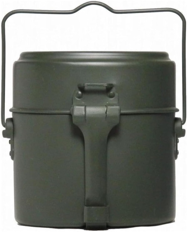 Mil-Tec German Bundeswehr style mess kit in aluminum