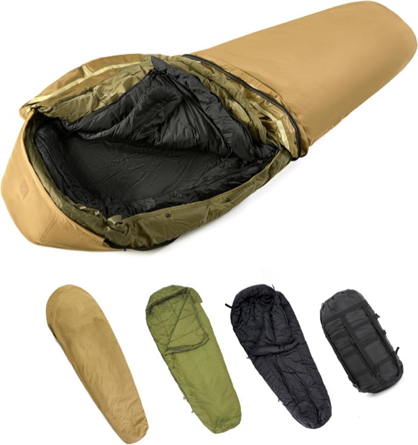 MT Military Modular Sleeping Bag System in olive drab