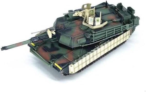 Panzerkampf M1A1 Abrams diecast tank model 1:72 scale desert camo