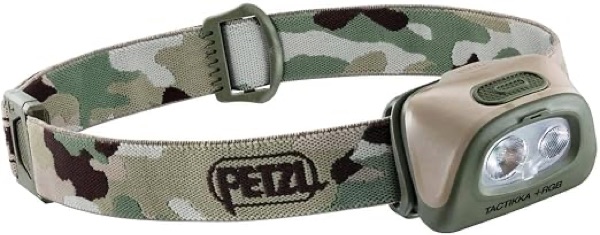 Petzl Tactikka+ RGB tactical headlamp