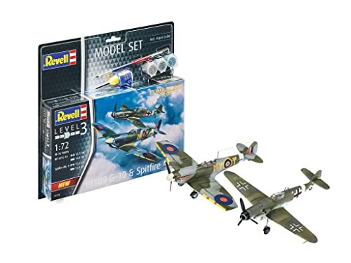 Revell 1/72 Combat Set Bf109 and Spitfire with paints