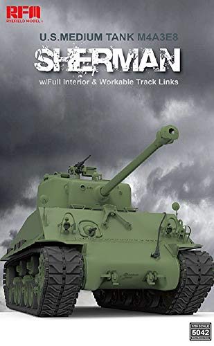 Rye Field Model 1/35 M4A3 Sherman 76W with full interior model kit