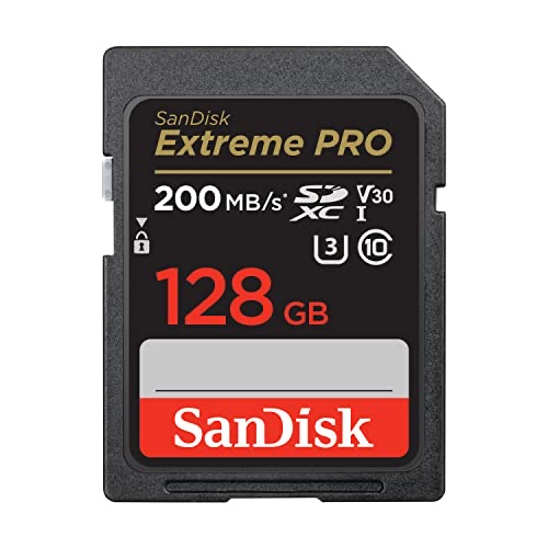 SanDisk Extreme PRO 128GB SDXC memory card