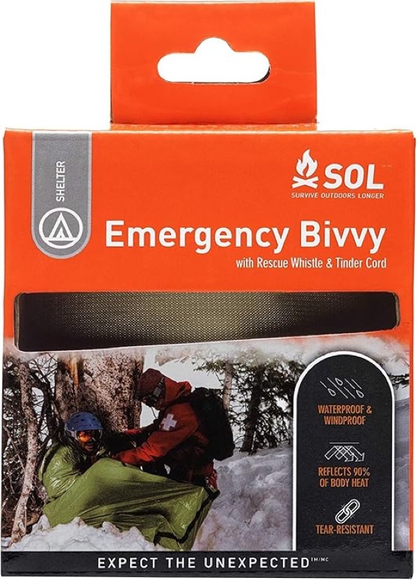 S.O.L. Survive Outdoors Longer emergency bivvy