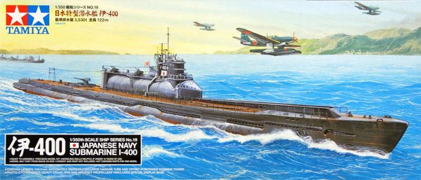Tamiya Japanese Submarine I-400 Model Kit