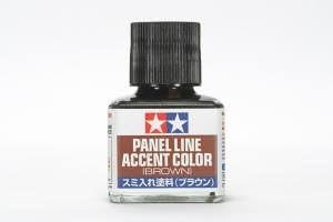 Tamiya Panel Line Accent Color Brown wash for model kits