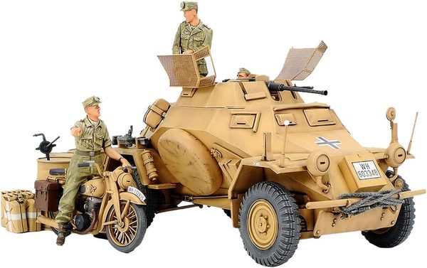 Tamiya SdKfz 222 Armored Car Model Kit