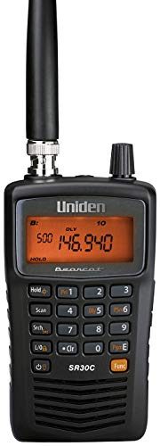 Uniden SR30C compact handheld scanner