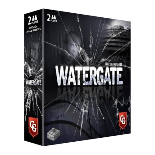 Watergate board game with evidence board and political event cards