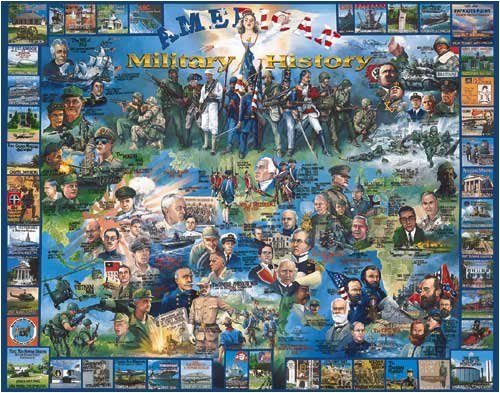 White Mountain Military History 1000 piece jigsaw puzzle