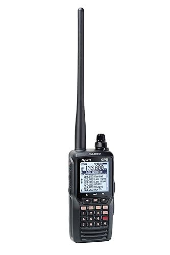 Yaesu FTA-750L aviation transceiver with GPS display