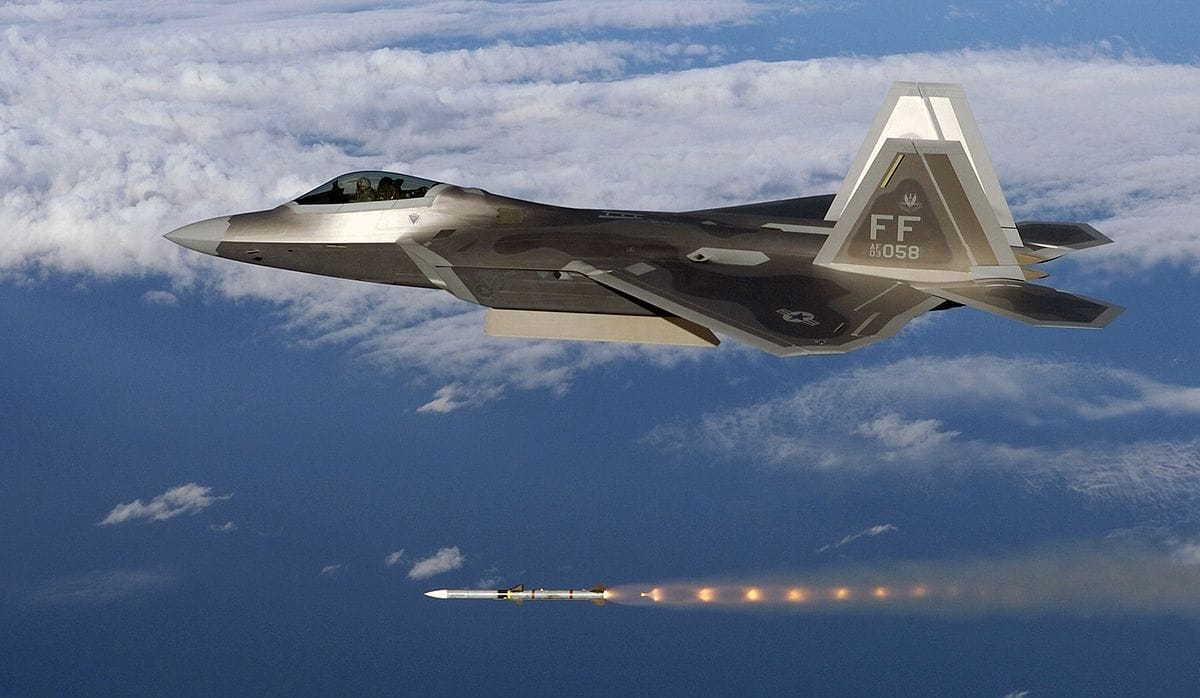 F-22 testing armament, F-22 facts
