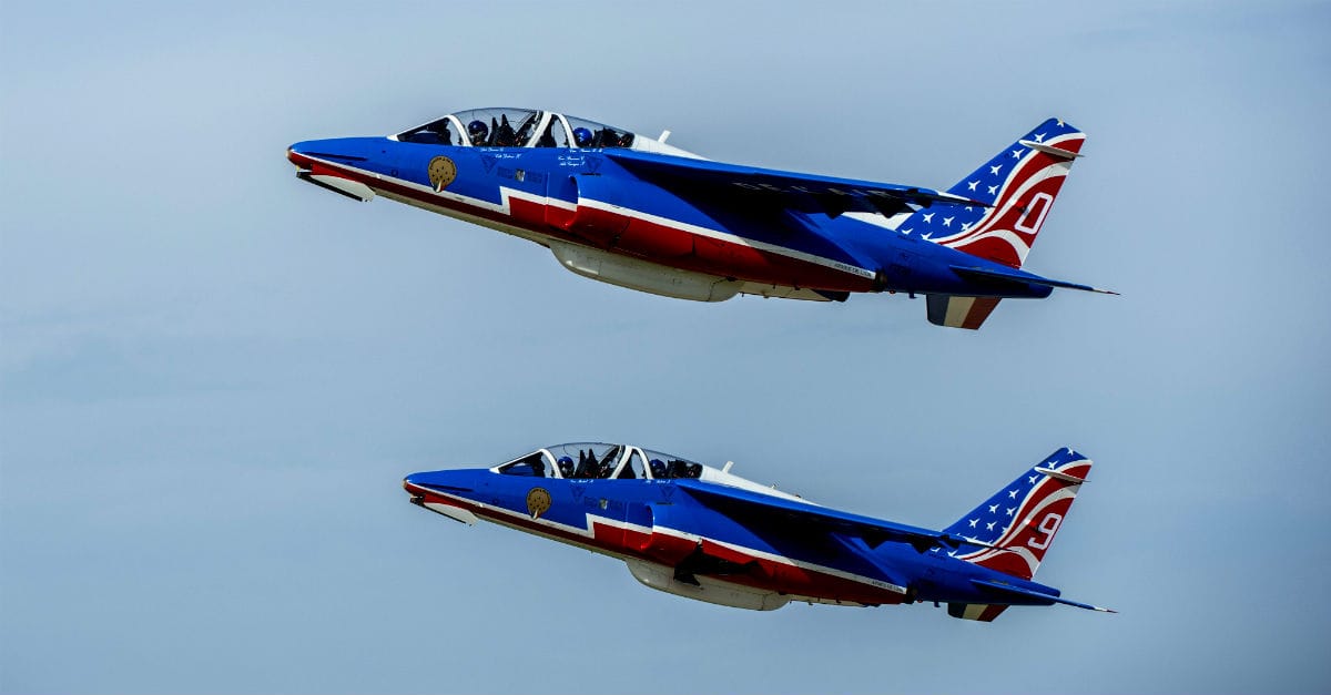 Dassault Alpha Jet of the Patrouille de France