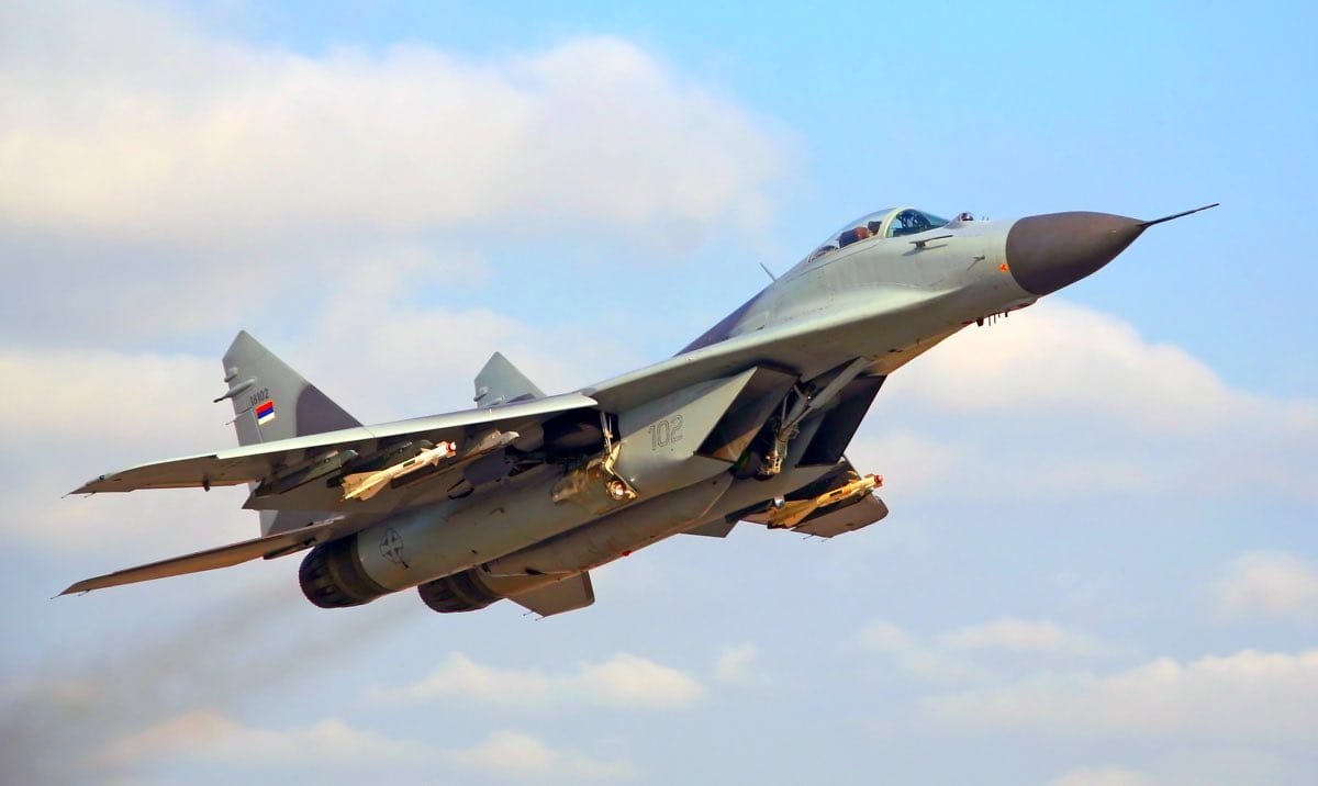MiG-29 Fulcrum fighter jet