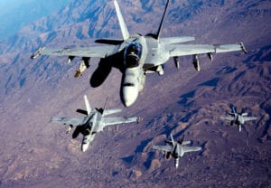 F/A-18E/F super hornet military aircraft
