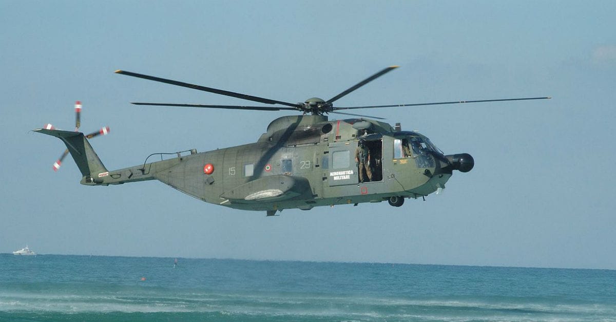 Sikorsky S-61R aircraft