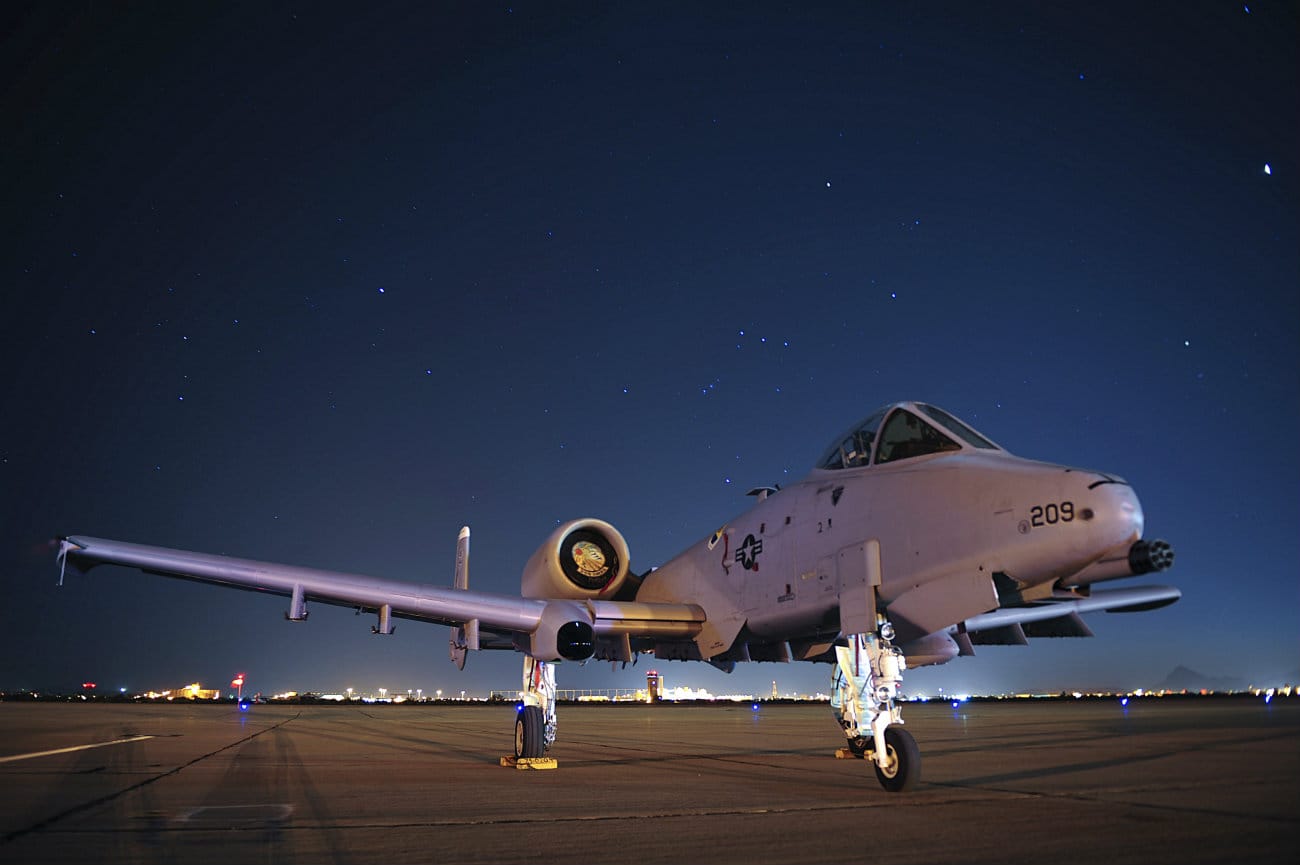 A-10 Images Thunderbolt aircraft Dusk
