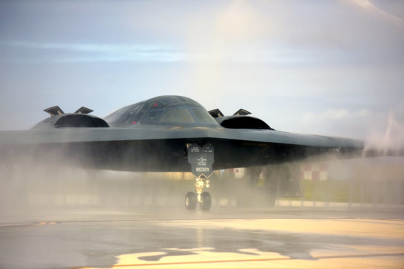 B-2 Spirit Aircraft Bird bath