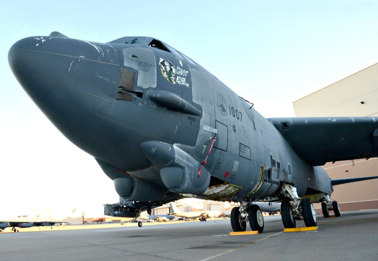 B-52 Aircraft Parked
