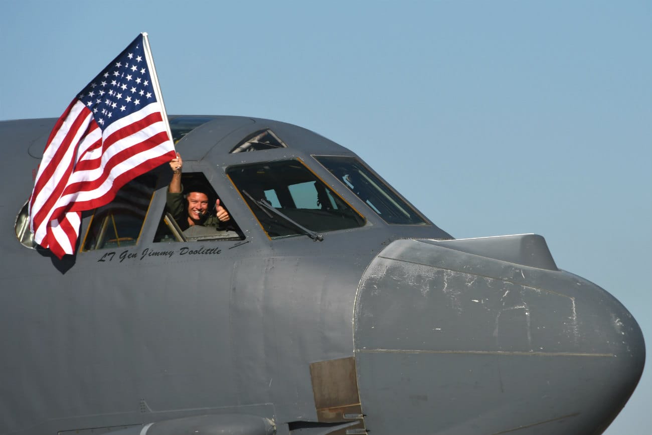 B-52 Aircraft Pilot Flag