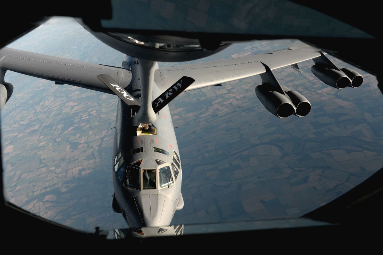 B-52 Stealth Aircraft Refueling