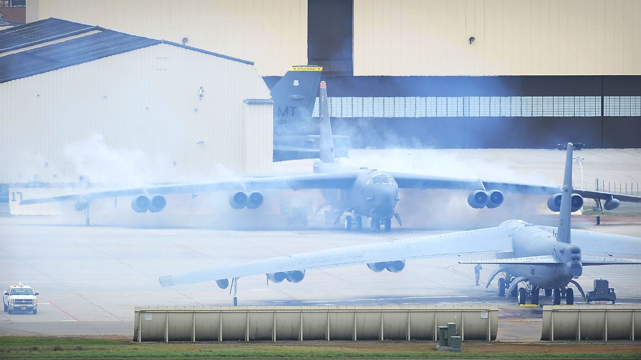 B-52 Stealth Bomber preflight