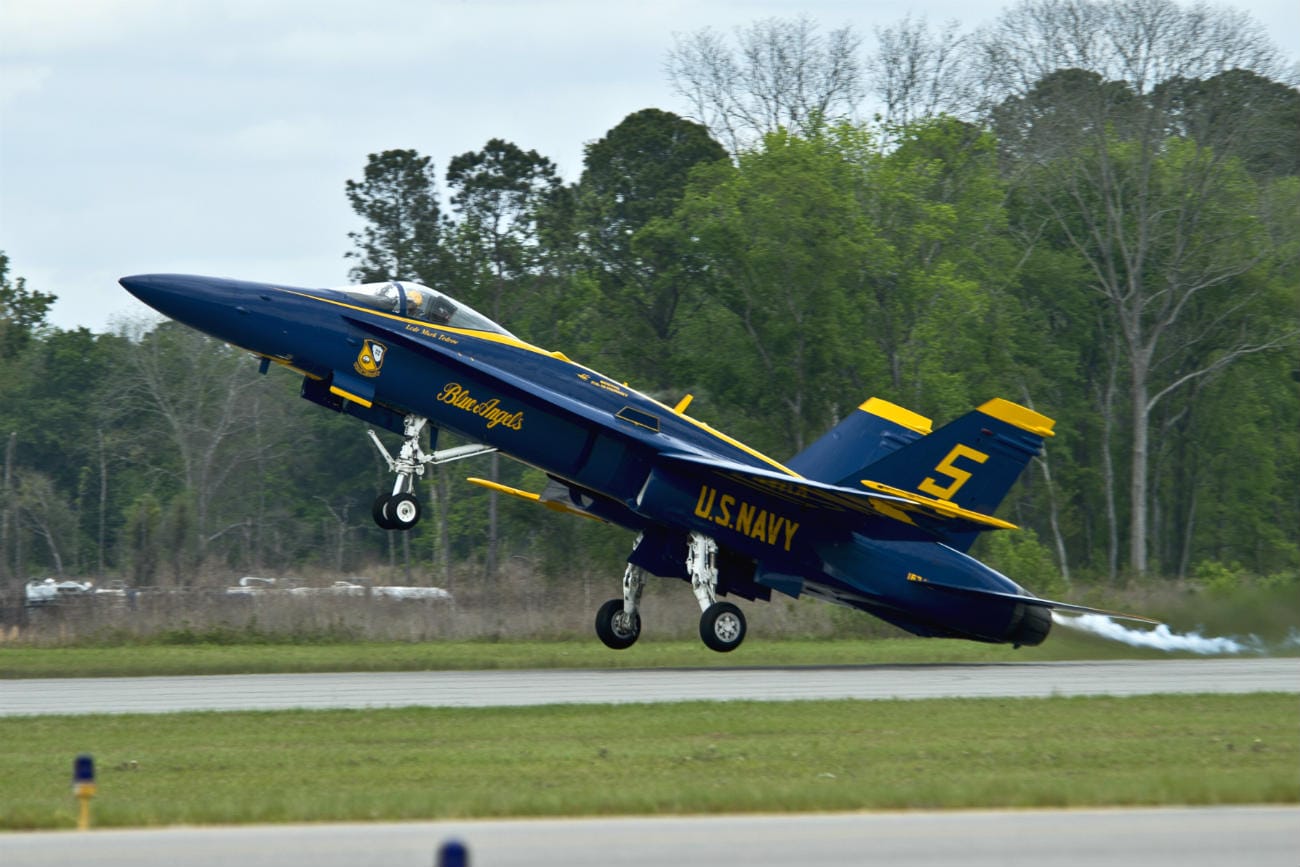 Blue angels quick take off