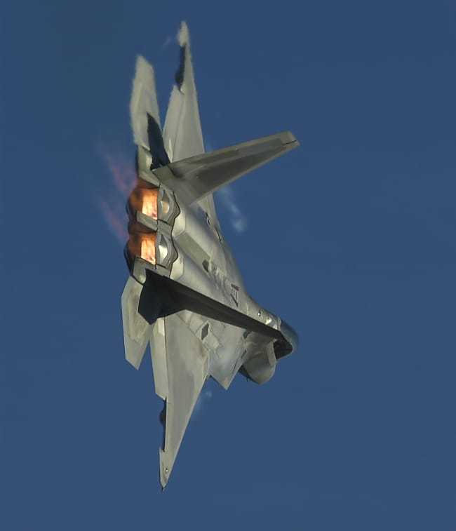 F-22 Raptor Right Bank