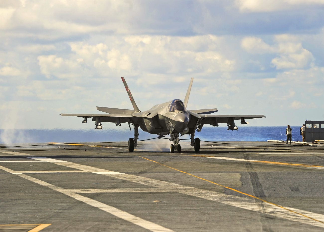 F-35 Images on Carrier