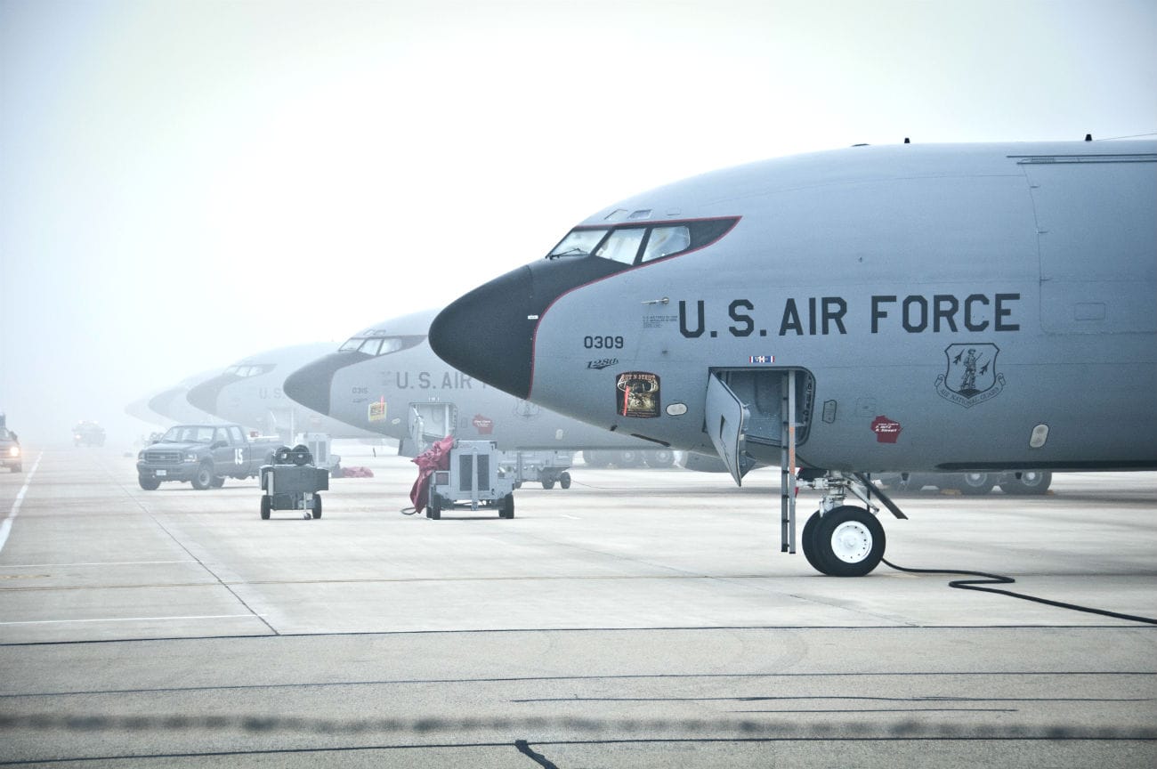 KC-130 Parked lineup