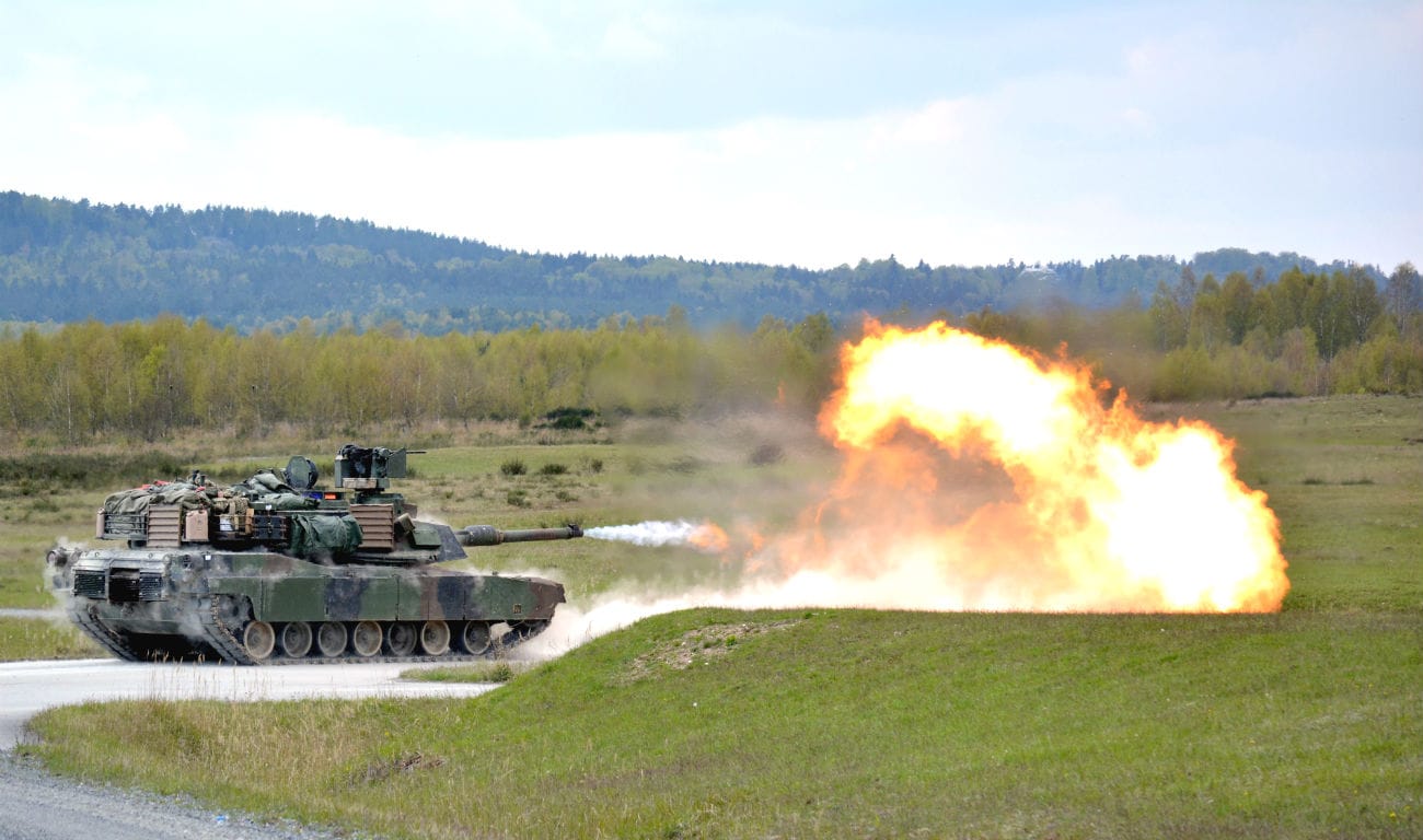 M1 Abrams Tank images firing