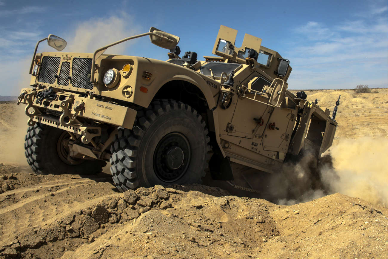 MRAP Vehicle Images Flex hill