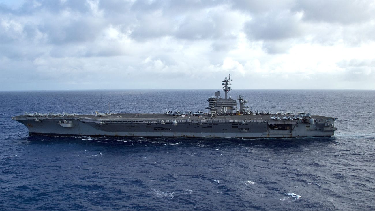 Navy Aircraft carrier images side