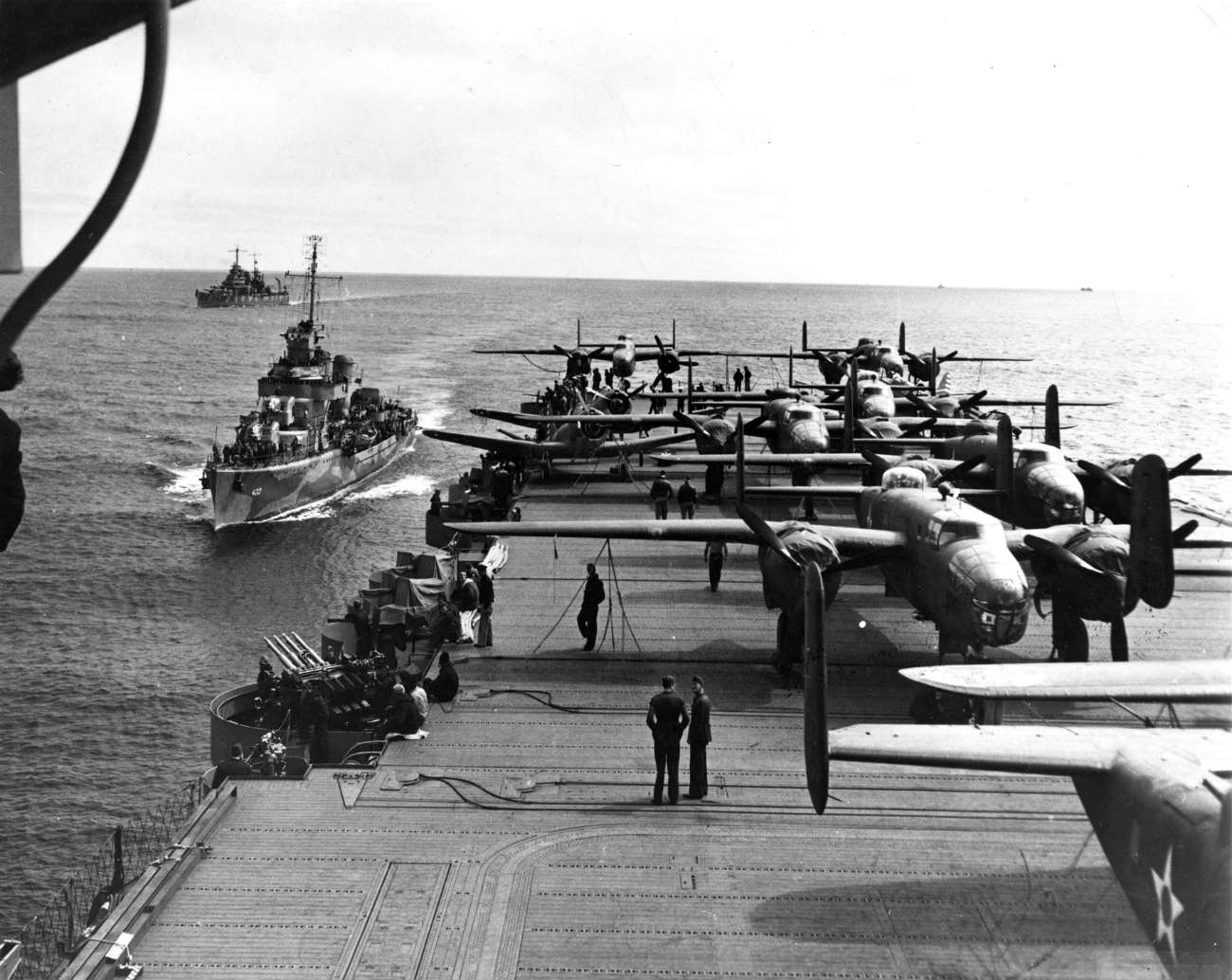North American B-25B Aircraft Carrier