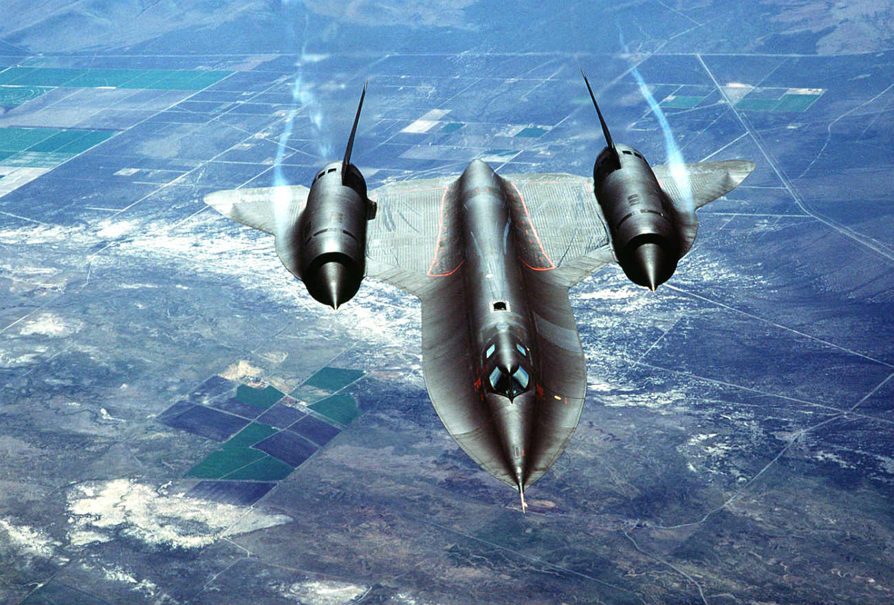 SR-71 Blackbird aircraft