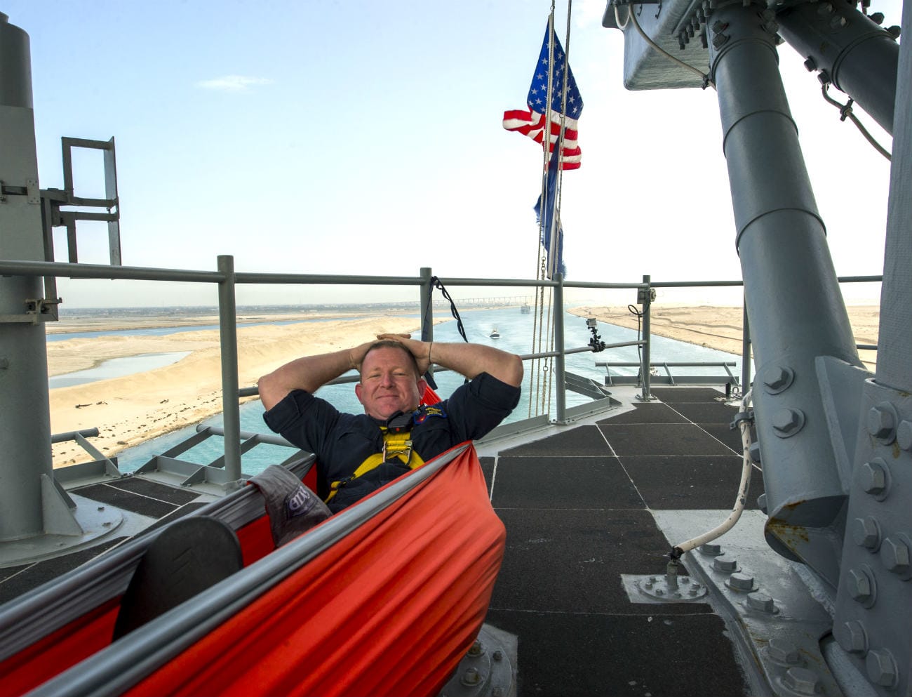 Seamen aircraft carrier images hammock