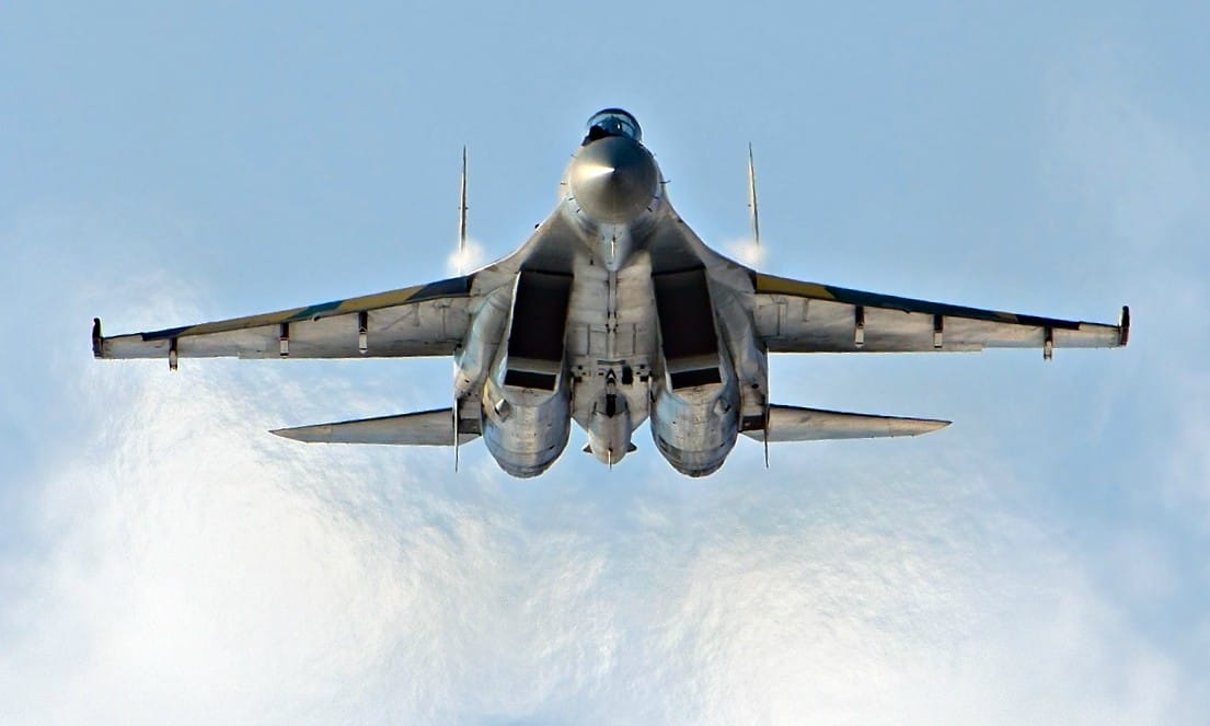 Sukhoi Su-35 fighter jet