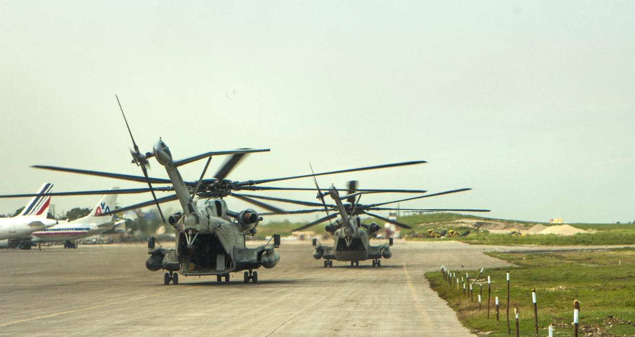 CH-53 Sea Stallion tails