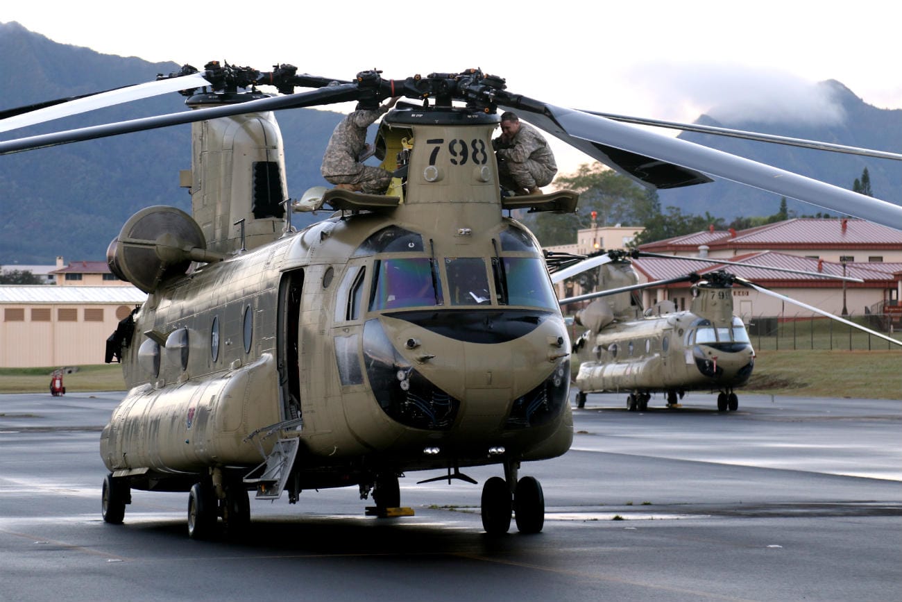 CH-47 Chinook Images Helicopter Maintenance