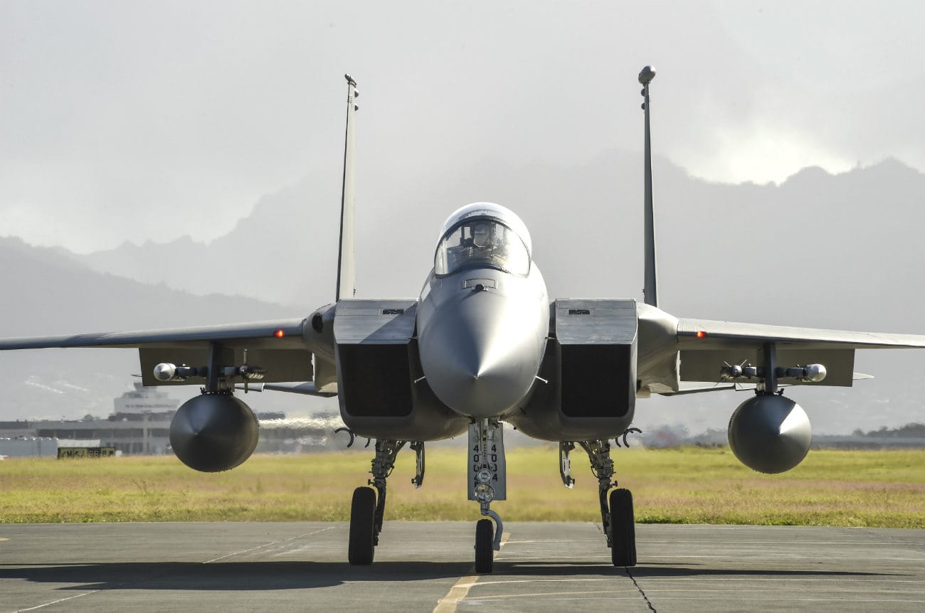 F-15 Eagle Images parked