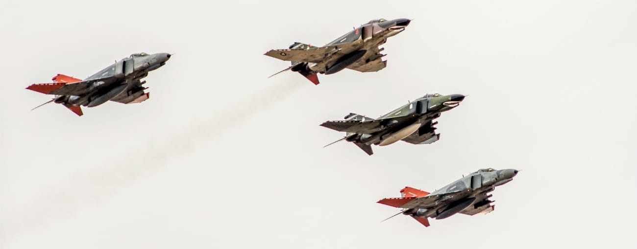 F4 Phantom Group Flight